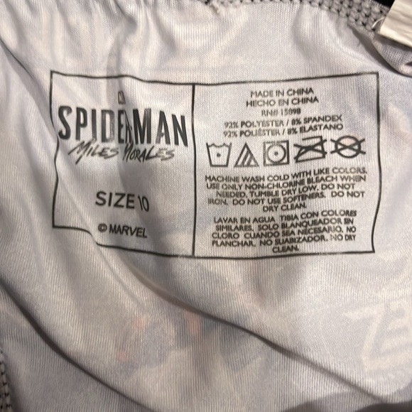 NWOT Spider-man Miles Morales Spiderverse Boxer Briefs underwear boys set 3 pack - Picture 2 of 5